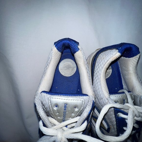 New Balance SL1 Sneakers, Silver and Blue, Size 9, In Like New Condition! - Picture 10 of 12